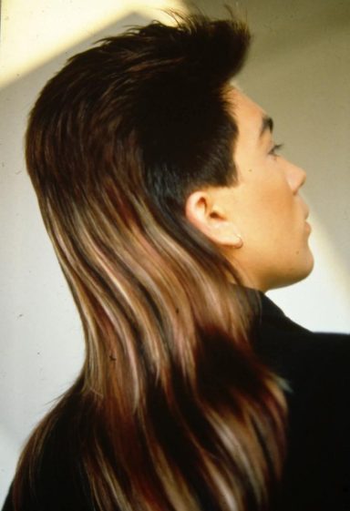 A full head of hair . In the past for all of us. Who is this ?