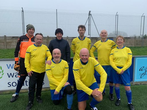 Horsham Wanderers, Over 60s win Spring Lancing Trophy  